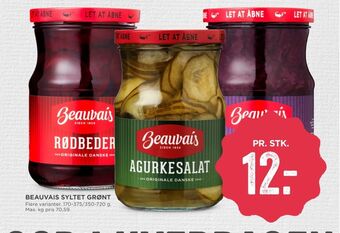 MENY Beauvais agurkesalat tilbud
