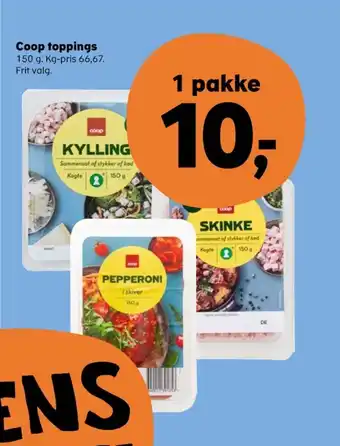 SuperBrugsen Coop skinkestrimler tilbud