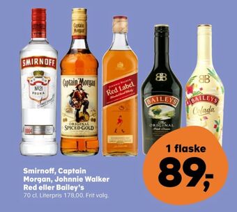 SuperBrugsen Smirnoff vodka tilbud