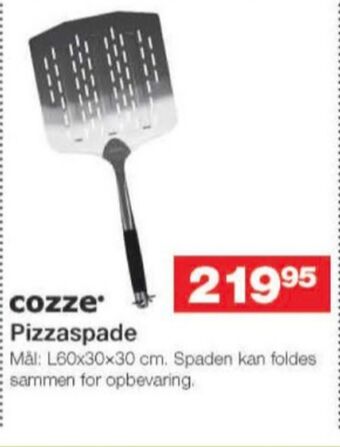 Bauhaus Cozze pizzaspade tilbud