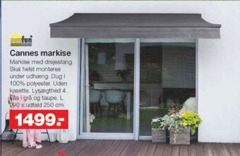 Bauhaus Sunfun markise tilbud