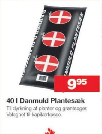 Bauhaus Danmuld plantesæk tilbud