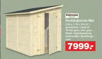 Palmako redskabsrum