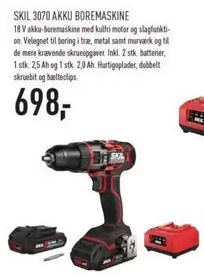 3070 akku boremaskine