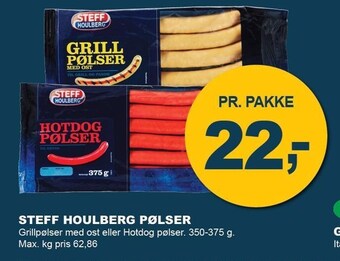 Let-Køb Steff Houlberg Pølser tilbud