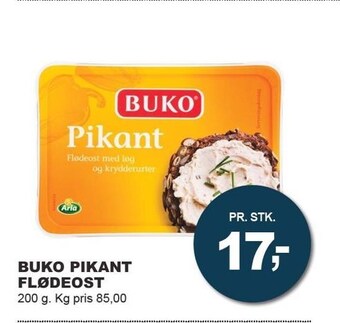 Buko pikant flødeost