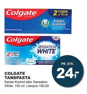 Let-Køb Colgate Tandpasta tilbud