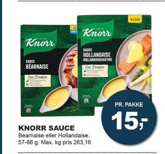 Let-Køb Knorr Sauce tilbud