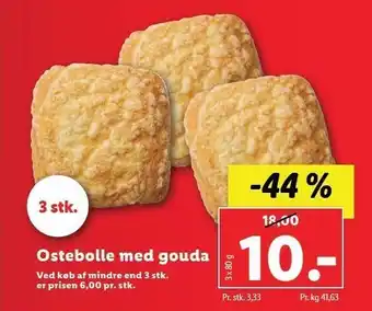 Lidl Osteboller m. gouda tilbud