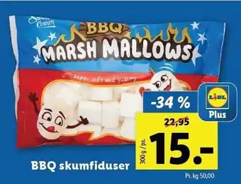 Lidl BBQ skumfiduser tilbud