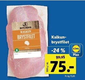 Lidl Kalkunbrystfilet tilbud