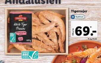 Lidl Tigerrejer tilbud