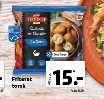 Lidl Friteret torsk tilbud