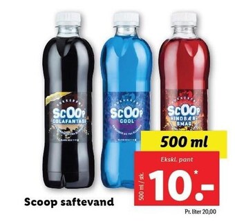 Lidl Scoop saftevand tilbud