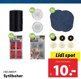 Lidl Sytilbehør - Flere varianter tilbud