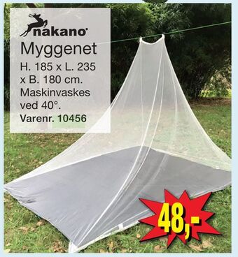 Harald Nyborg Myggenet tilbud