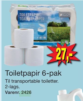 Harald Nyborg Toiletpapir 6-pak tilbud