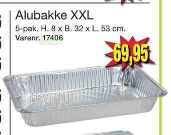 Harald Nyborg Alubakke XXL tilbud