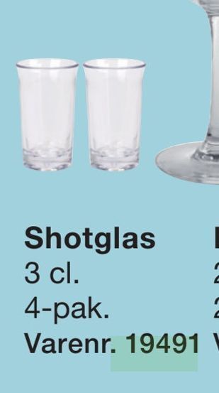 Harald Nyborg Shotglas tilbud