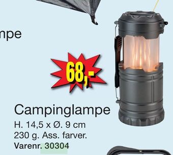 Harald Nyborg Campinglampe tilbud