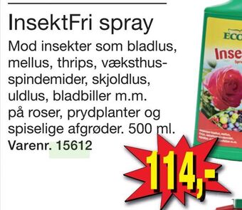 Harald Nyborg InsektFri spray tilbud