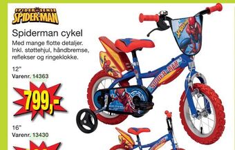 Harald Nyborg Spiderman cykel tilbud