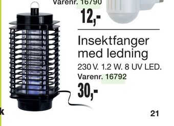 Harald Nyborg Insektfanger med ledning tilbud
