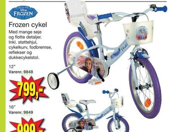 Harald Nyborg Frozen cykel tilbud