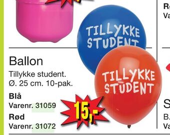Harald Nyborg Ballon tilbud