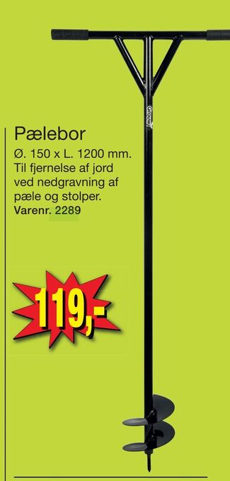 Harald Nyborg Pælebor tilbud