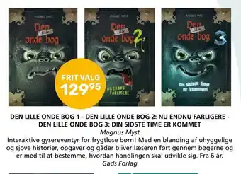 Den lille onde bog 1 - den lille onde bog 2: nu endnu farligere - den lille onde bog 3: din sidste time er kommet