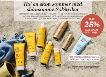 Matas Alle matas solstriber tilbud