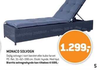 XL-BYG Monaco Solvogn tilbud