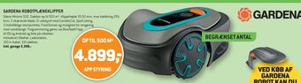 XL-BYG Gardena Robotplæneklipper tilbud
