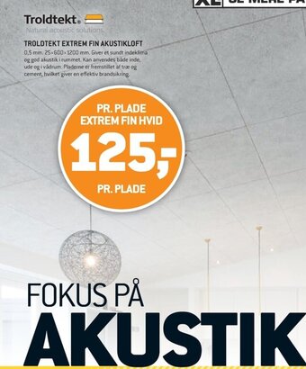Troldtekt Extrem Fin Akustikloft