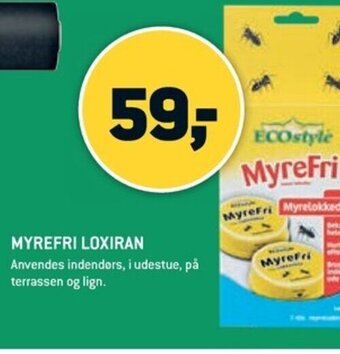 XL-BYG Myrefri Loxiran tilbud