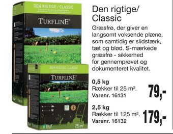 Harald Nyborg Turfline græsfrø tilbud