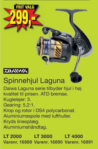 Harald Nyborg Daiwa fiskehjul tilbud