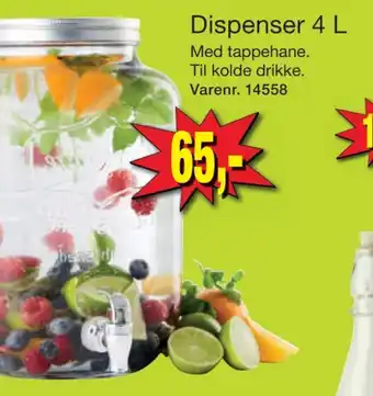 Harald Nyborg Ukendt dispenser tilbud