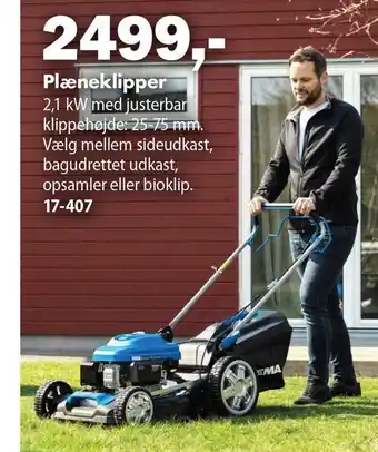Biltema Plæneklipper tilbud