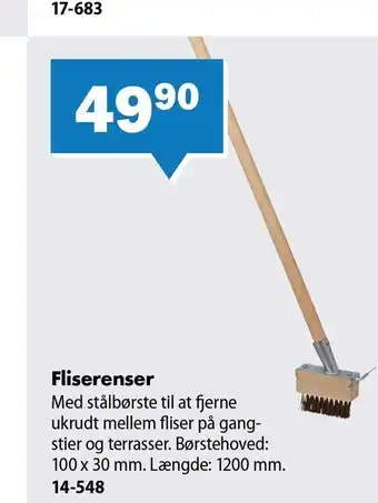 Biltema Fliserenser tilbud