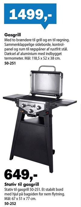 Biltema Gasgrill tilbud