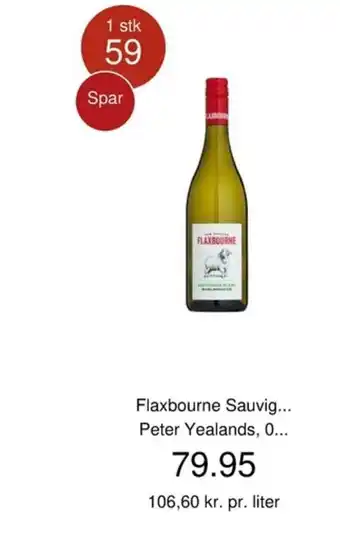 Coop.dk MAD Flaxbourne Sauvig Peter Yealands tilbud
