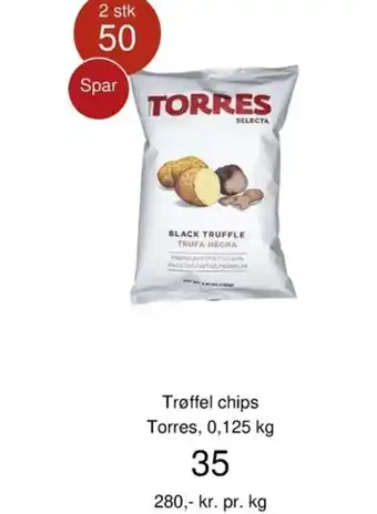 Trøffel chips Torres