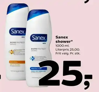 Coop 365 Sanex shower tilbud
