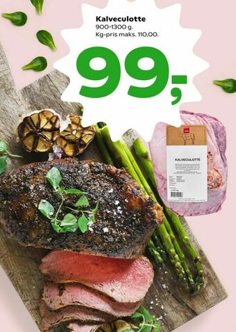Coop 365 Kalveculotte tilbud