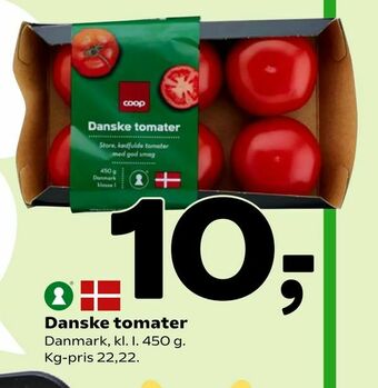 Coop 365 Danske tomater tilbud