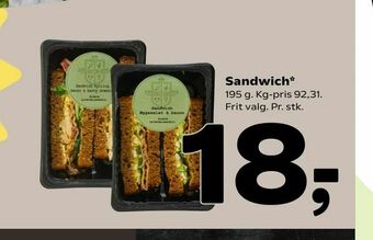 Coop 365 Sandwich tilbud
