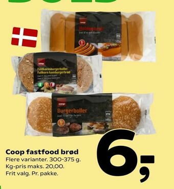 Coop 365 Coop fastfood brød tilbud