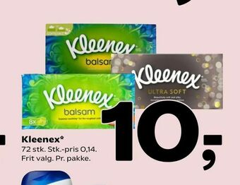 Coop 365 Kleenex tilbud
